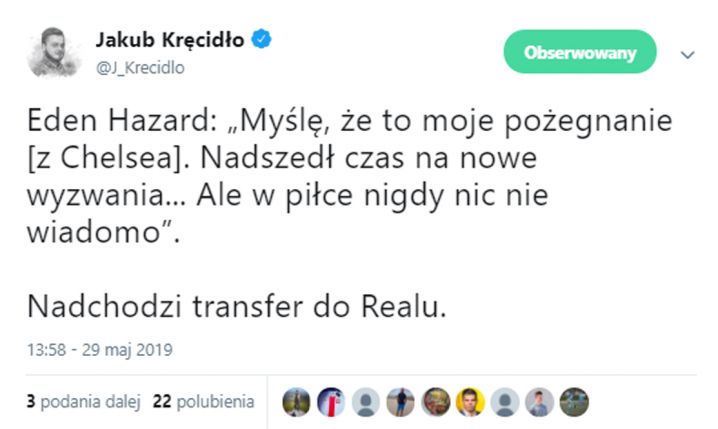 SŁOWA Hazarda nt. przyszłości po finale LE!